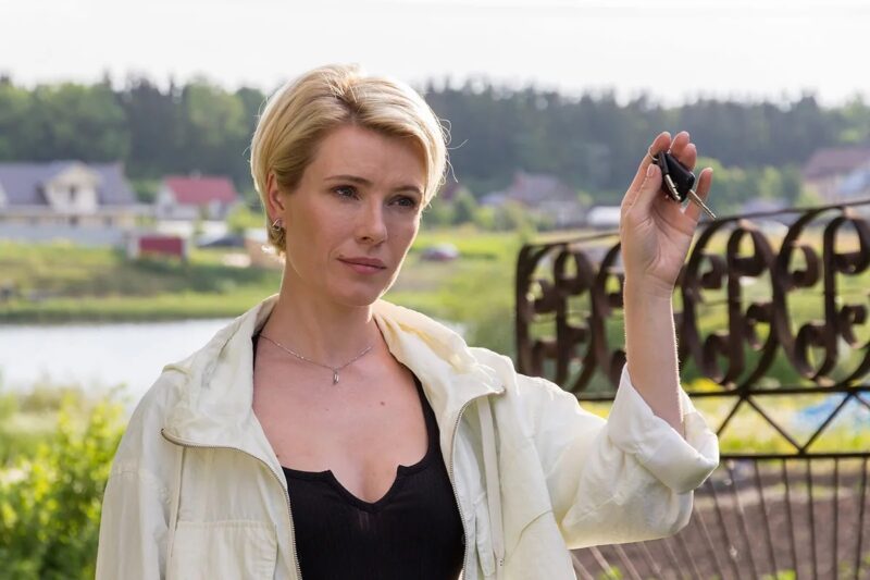 Виктория Маслова в роли следователя в сериале «Невский»