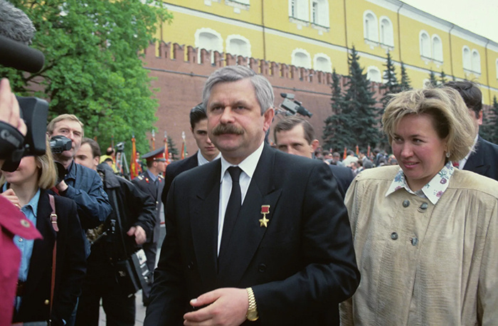 Александр и Людмила Руцкие в начале 1990-х годов