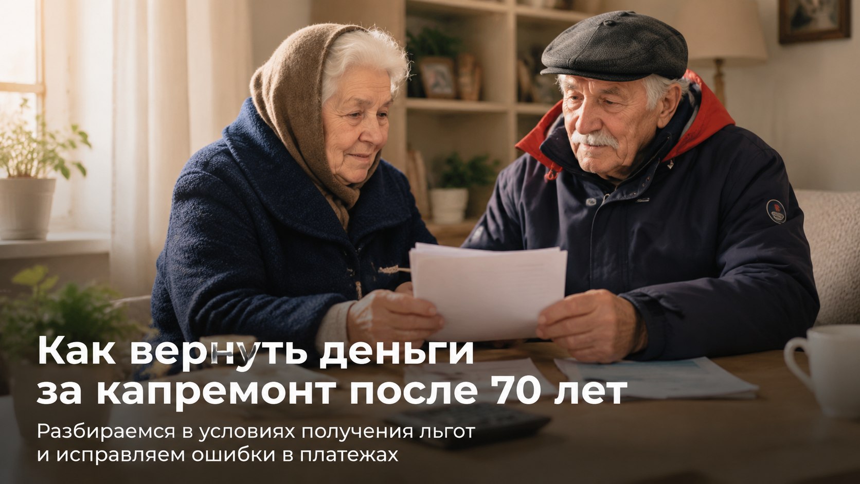 Возврат денег за капремонт после 70 и 80 лет: почему пенсионеры теряют выплаты и как оформить компенсацию