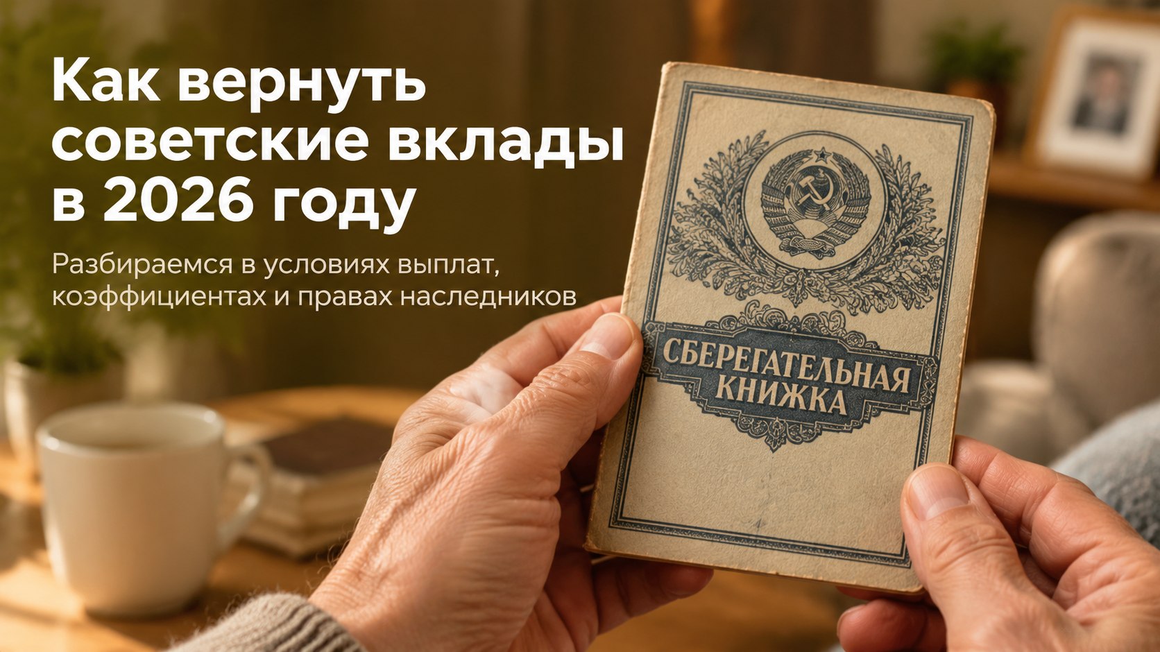 Компенсации по советским вкладам: как Сбербанк выплачивает деньги в 2026 году