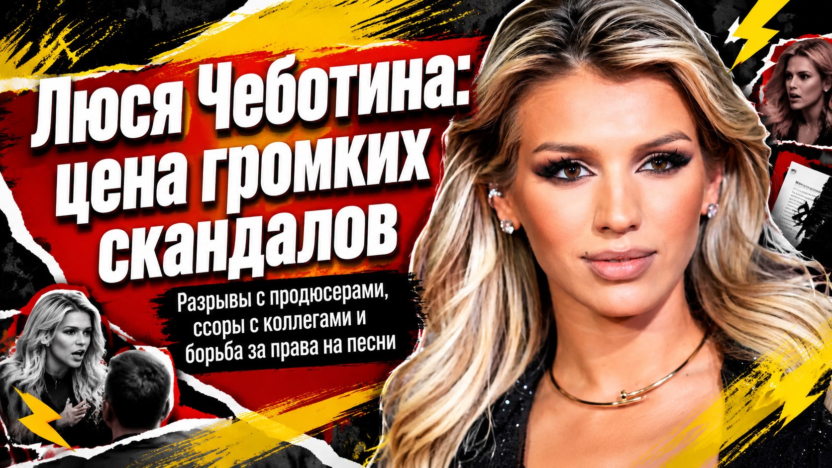 Разрыв с сыном медиамагната, споры за песни и громкие ссоры: почему обсуждают Люсю Чеботину