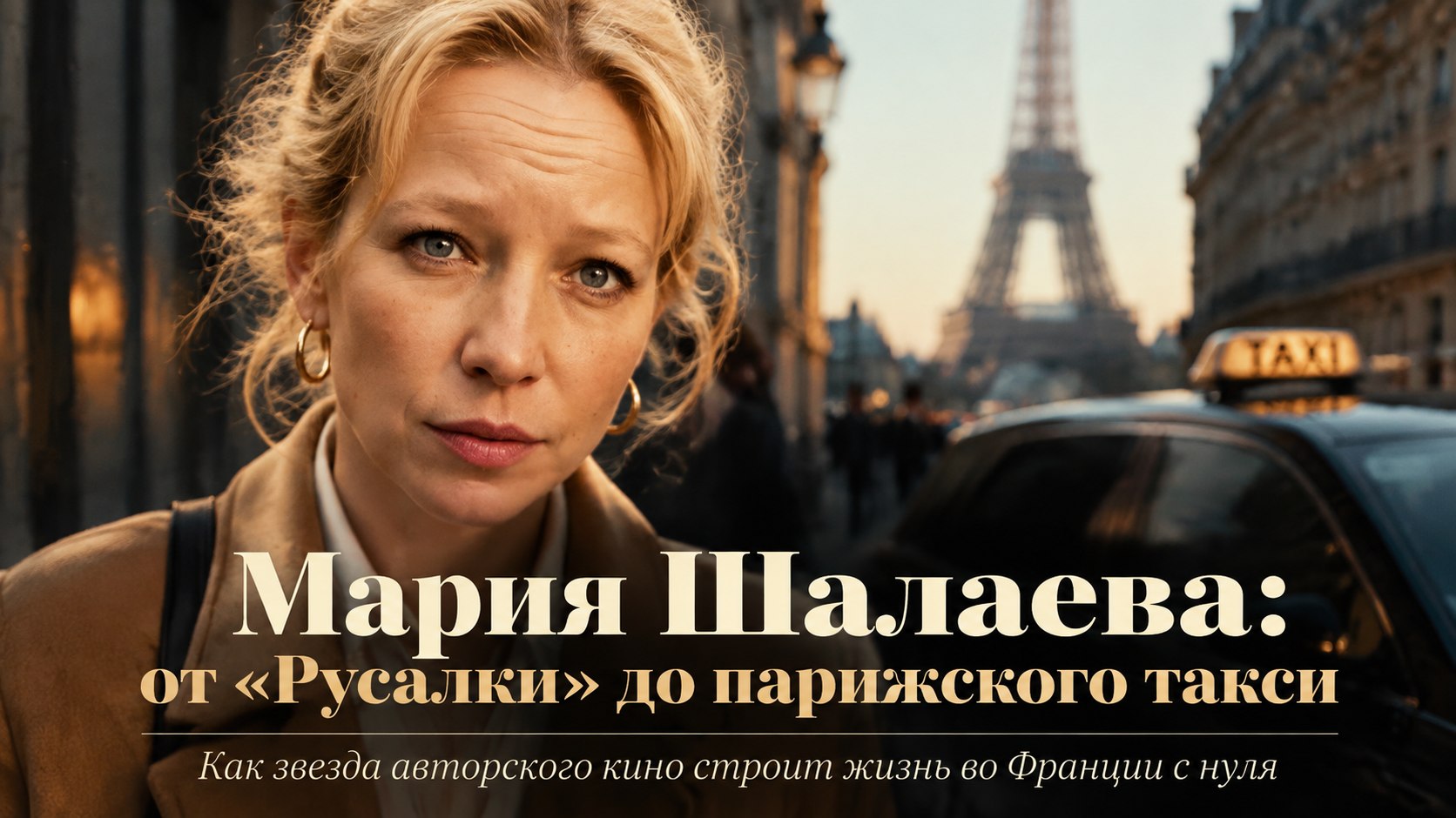 От «Русалки» и «Кинотавра» до работы в такси: как сложилась эмиграция Марии Шалаевой