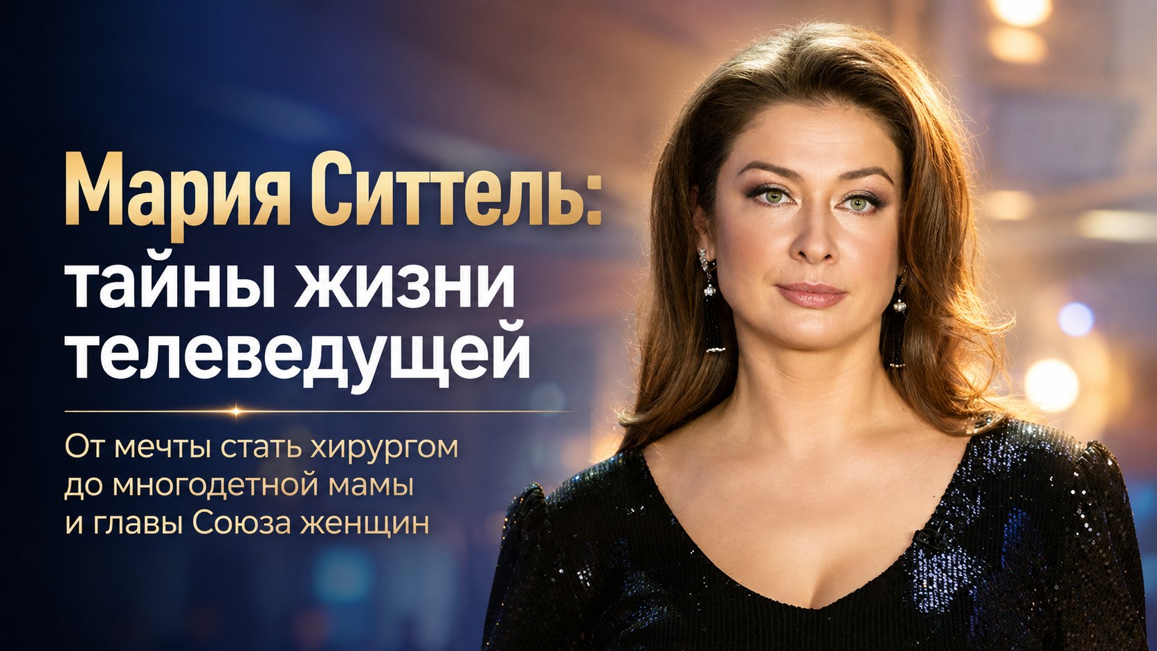 Год раздумий перед вторым браком, тайный первый муж и пятеро детей: как живет телеведущая Мария Ситтель