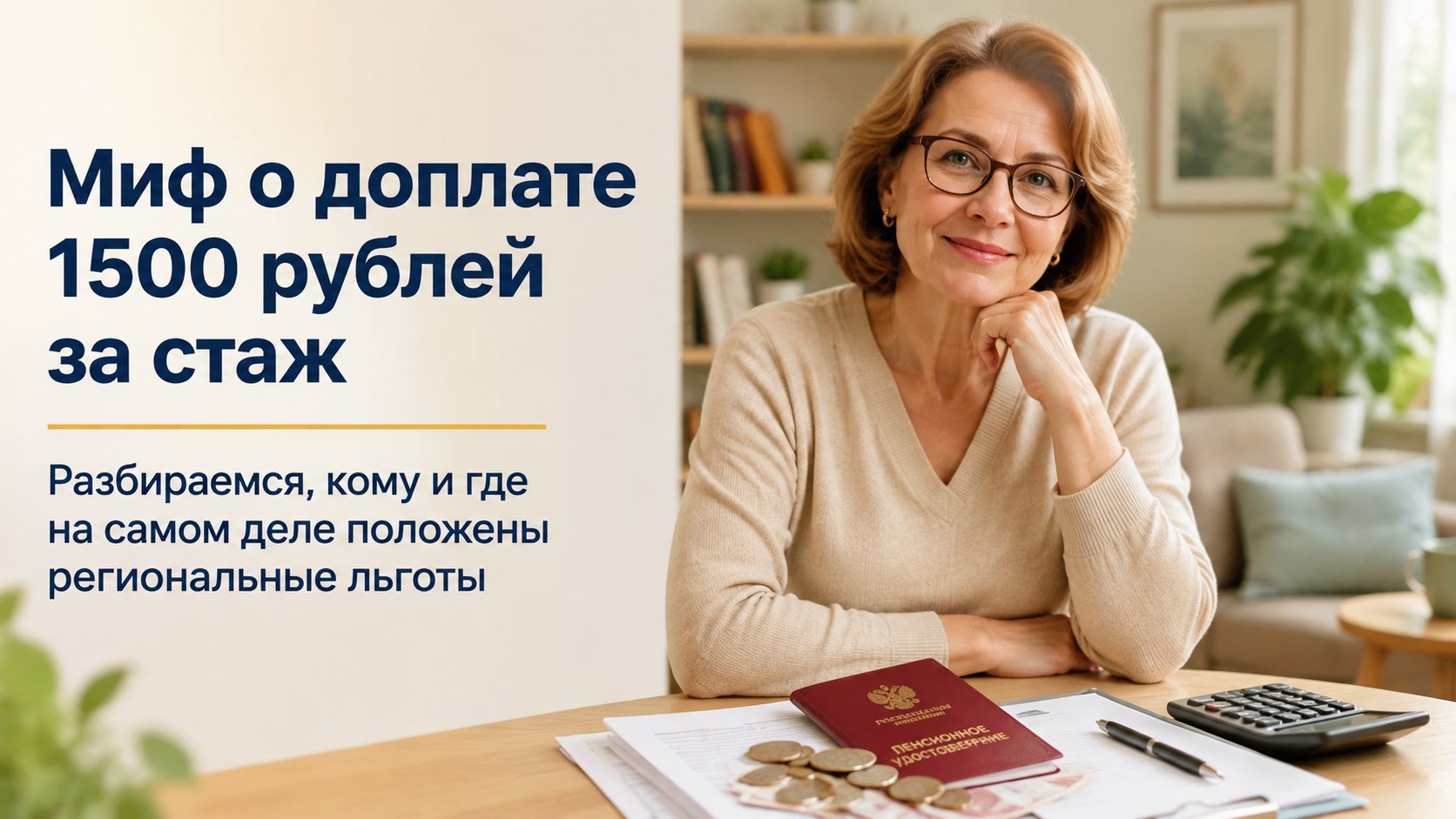 Миф о «гарантированных» 1500 рублях за советский стаж: где и кому на самом деле доплачивают к пенсии