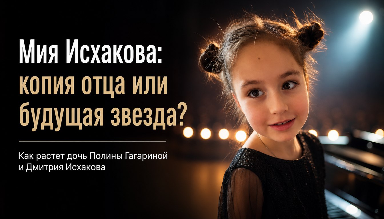 Похожа на отца и уже выходит на сцену: как растет дочь Полины Гагариной и Дмитрия Исхакова