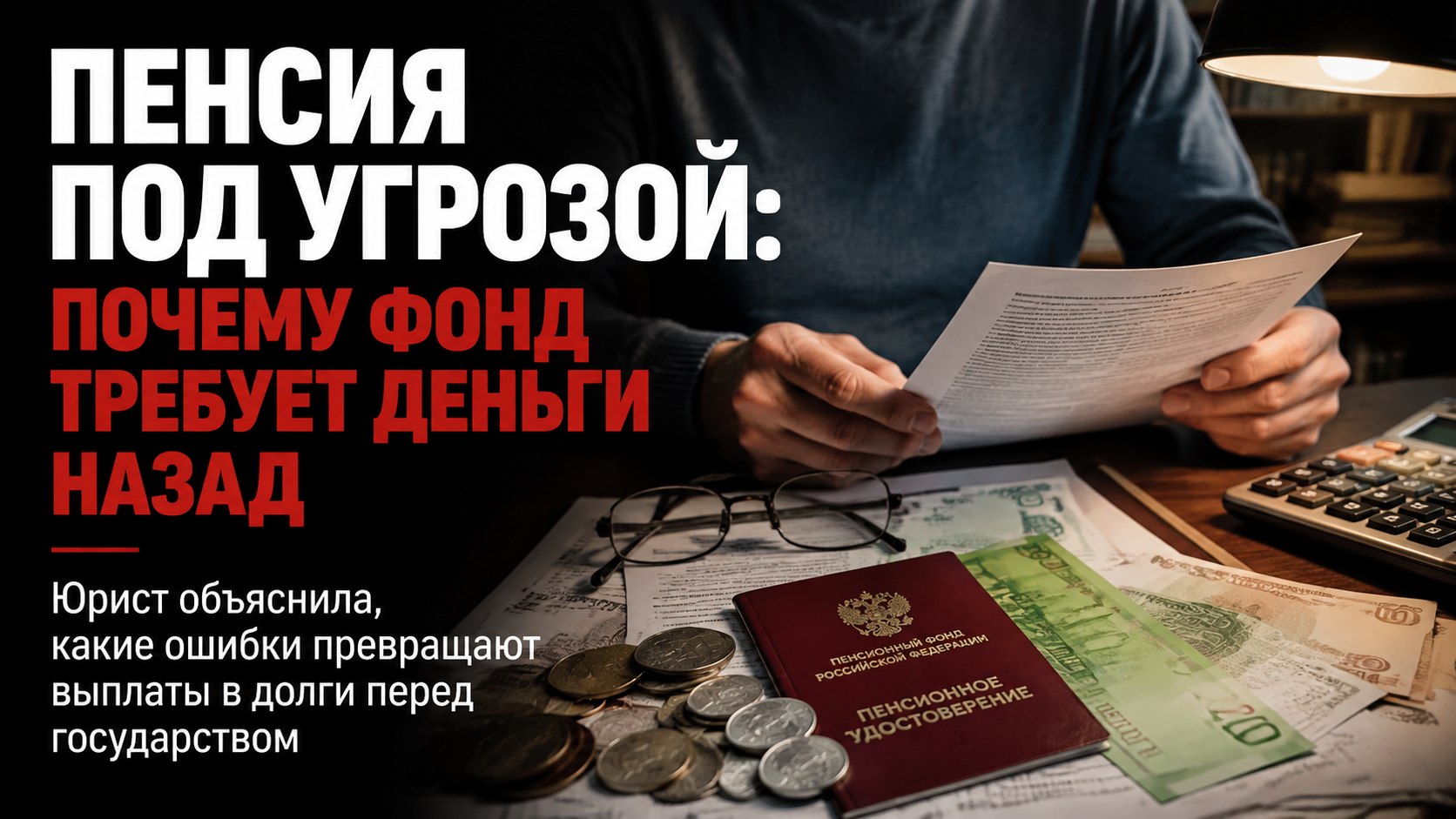 Кому придется вернуть часть пенсии государству: юрист указала на жесткие правила Соцфонда
