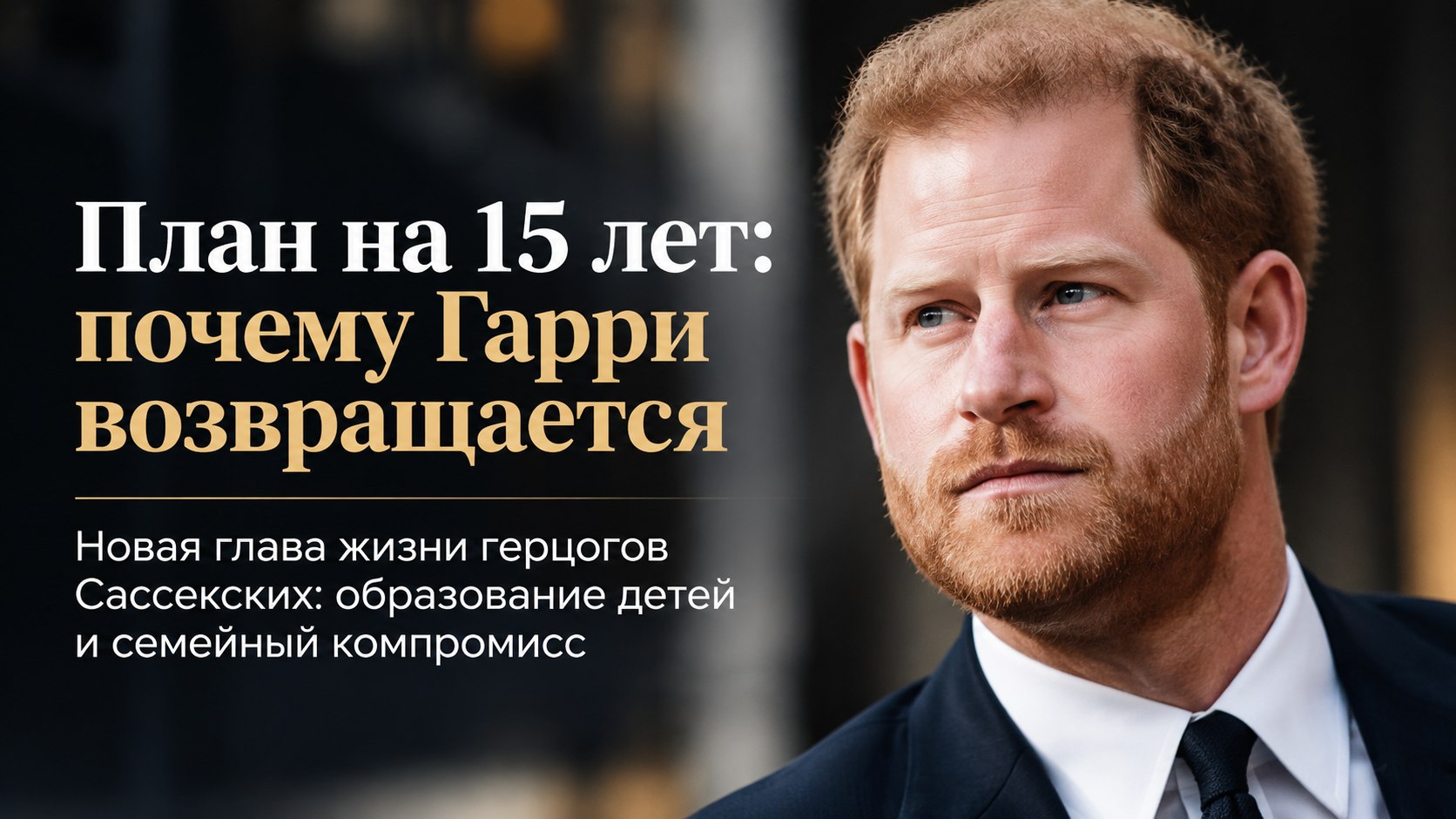 «План на 15 лет»: зачем принц Гарри возвращается в Великобританию и почему Меган Маркл выбрала жизнь на две страны