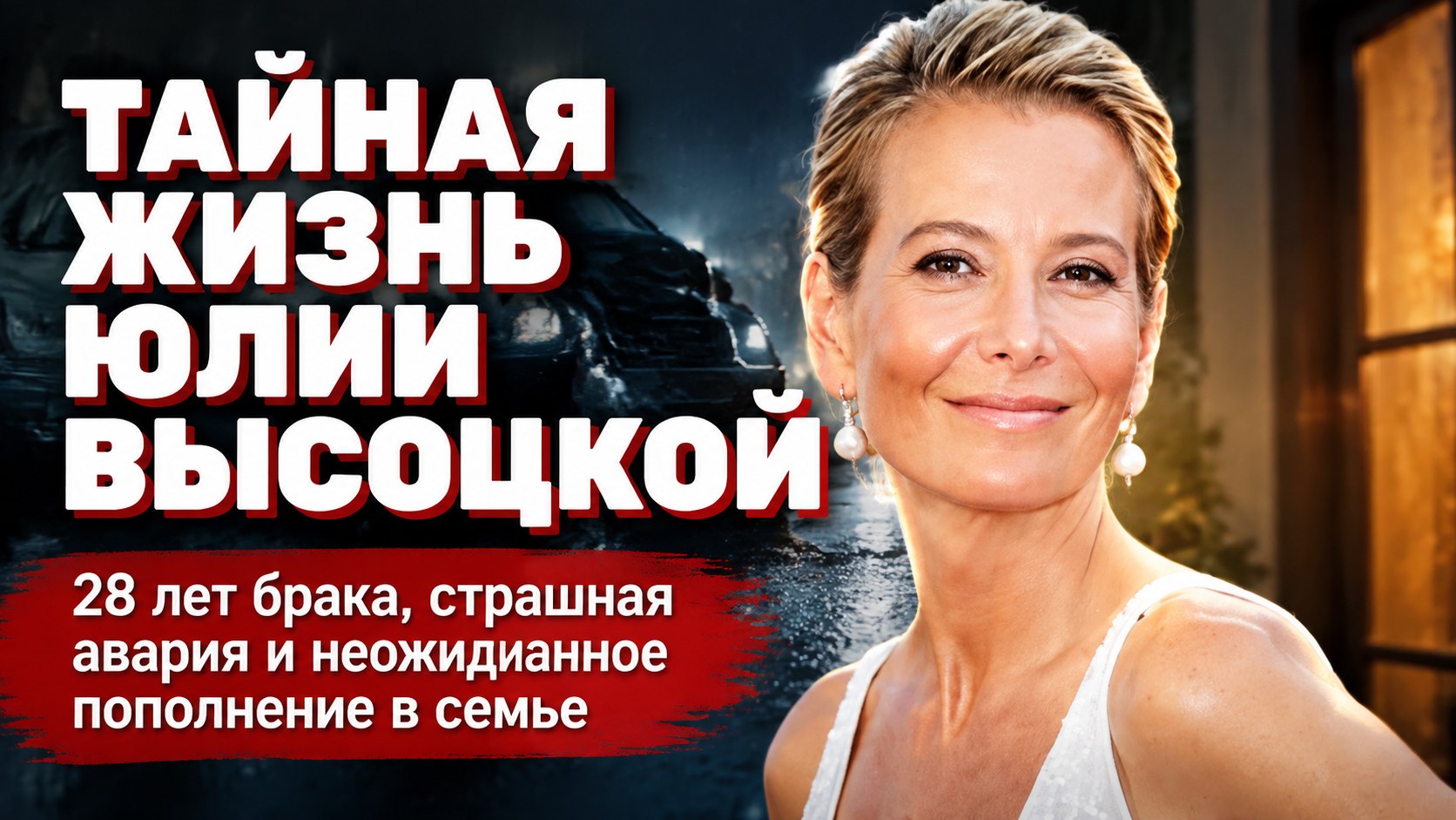 28 лет брака, трагедия во Франции и удочерение ребенка: через что прошла Юлия Высоцкая