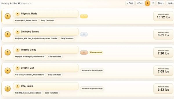 Почти 4,6 килограмма: как выращенный в Красноярске томат возглавил мировой рейтинг тяжеловесов