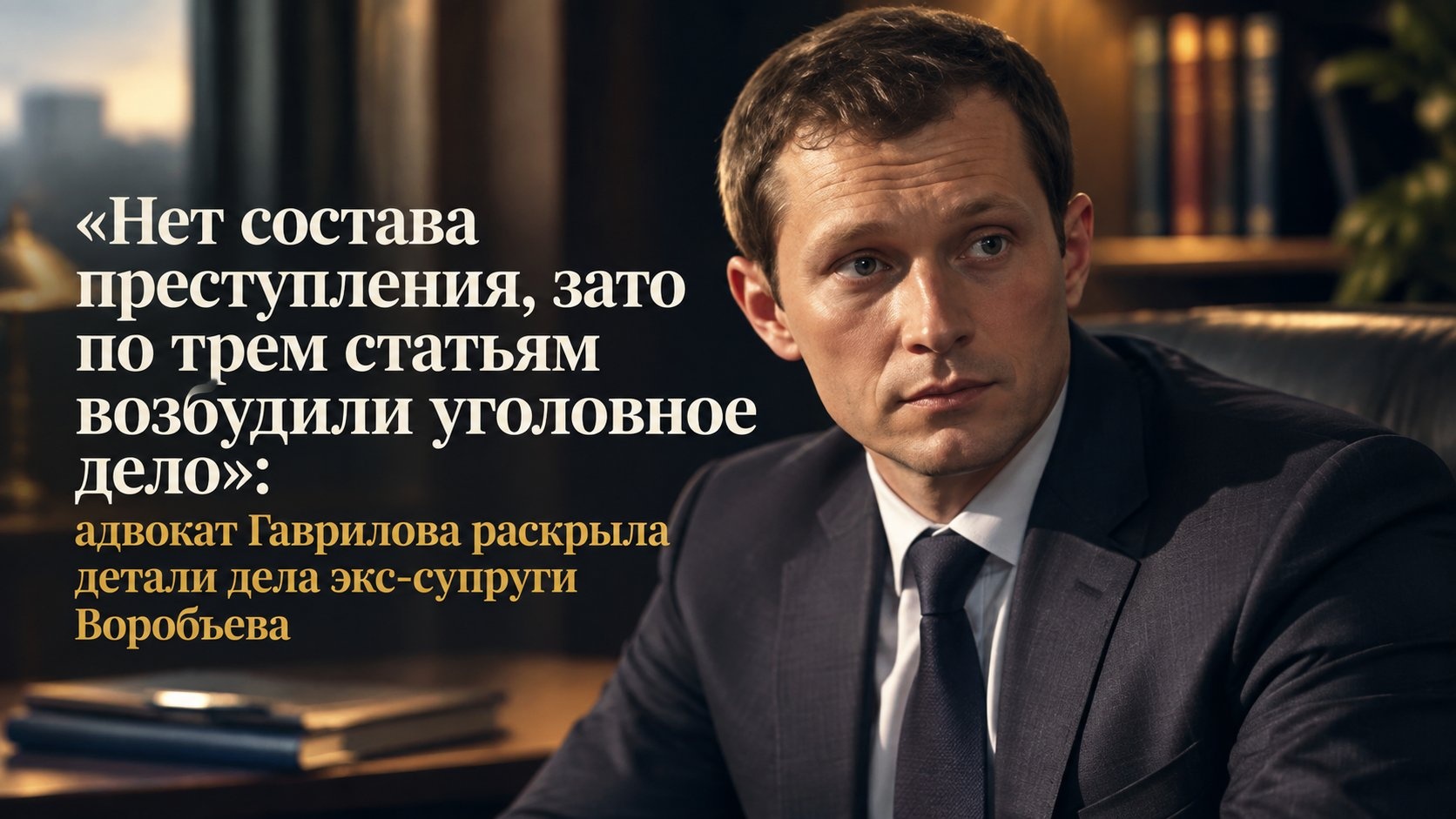 «Нет состава преступления, зато по трем статьям возбудили уголовное дело»: адвокат Гаврилова раскрыла детали дела экс-супруги Воробьева