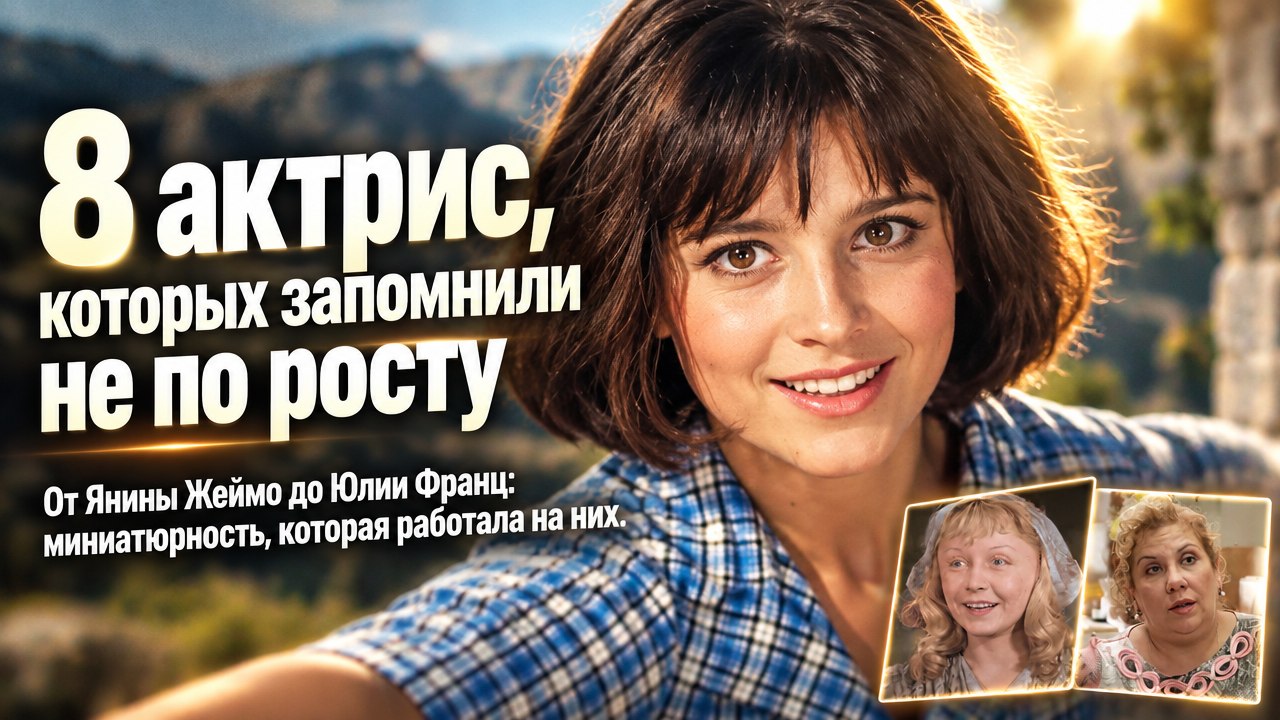 Рост от 150 до 158 см: 8 советских и российских актрис, которых запомнили не по сантиметрам