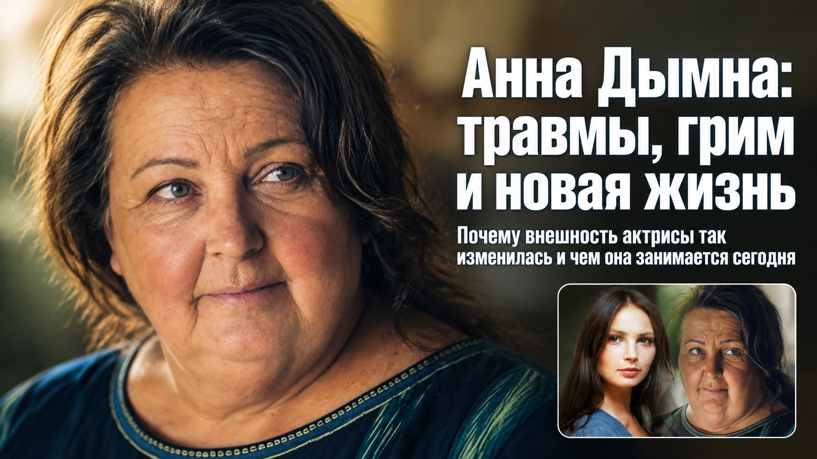 Силиконовый грим, травмы и сын под другой фамилией: как заново строила жизнь Анна Дымна из «Знахаря»