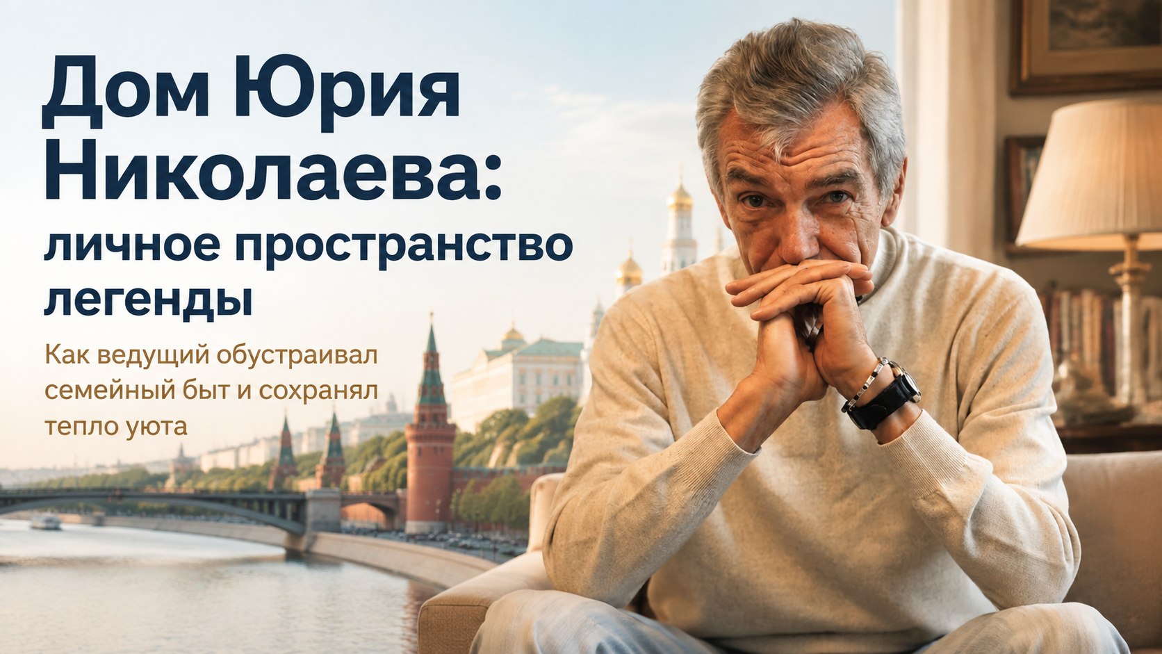 18-метровый «проспект» и панорама 220 градусов: как устроены квартира и дача Юрия Николаева