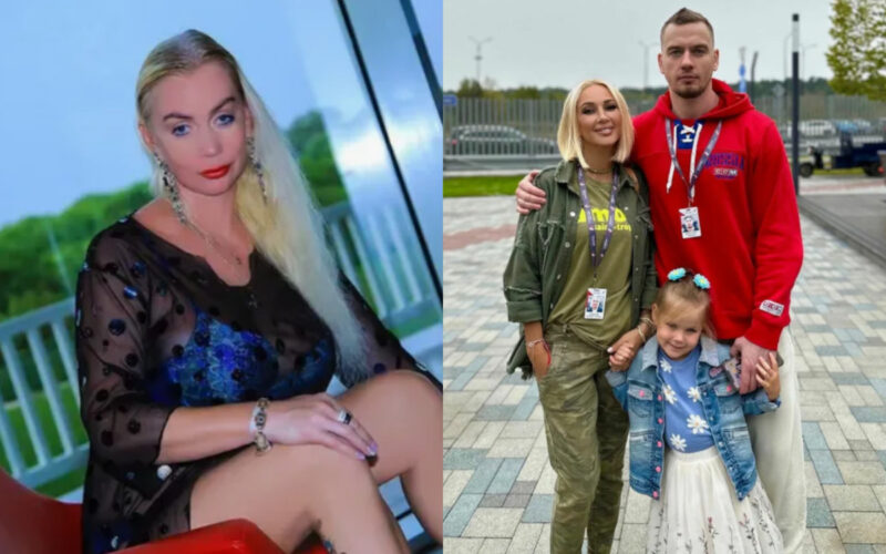 Игорь Макаров с женой и дочерью Машей