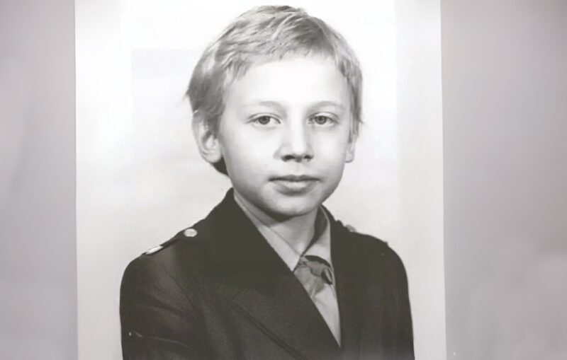 Михаил Трухин в детстве
