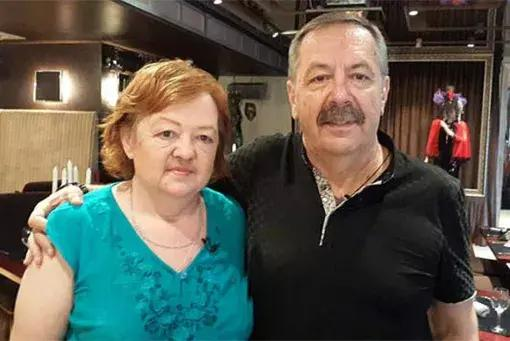 Константин Купервейс с дочерью Людмилы Гурченко