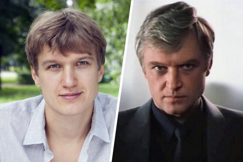Руденко и его биологический отец Александр Мартынов