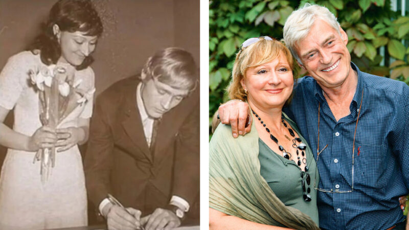 Борис Щербаков с женой Татьяной Бронзовой