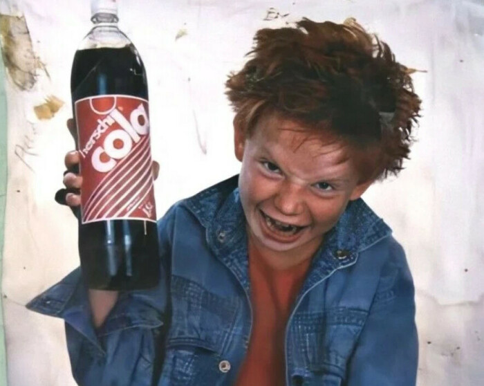 Александр Лойе в легендарной рекламе Herschi Cola