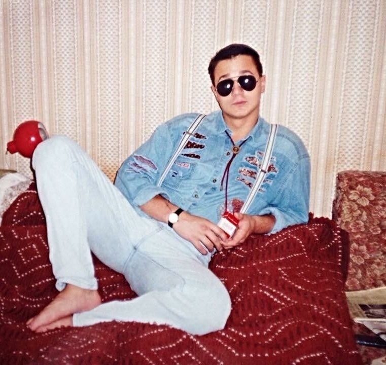 Алексей Макаров в молодости