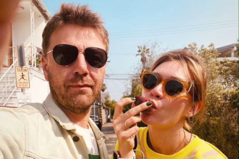 Мария Машкова с мужем Александром Слободяником