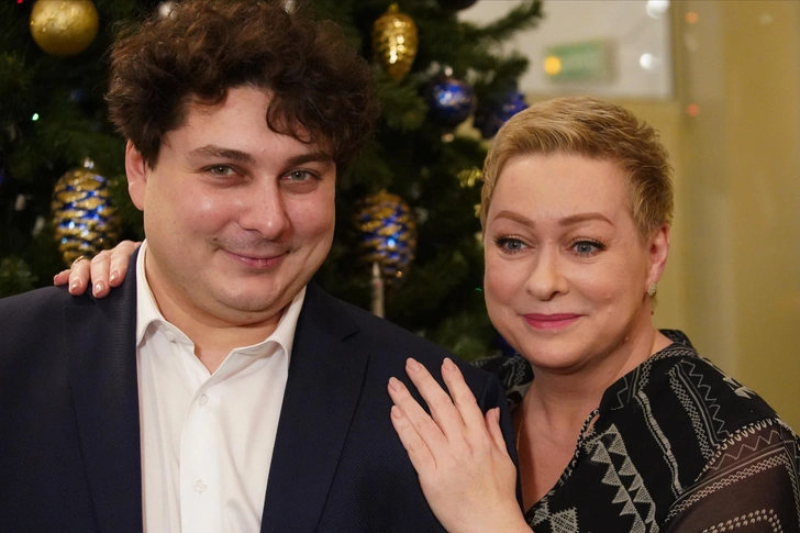 Мария Аронова со старшим сыном Владиславом