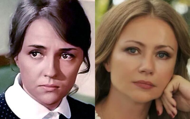 Екатерина Виноградова и её дочь Мария Миронова