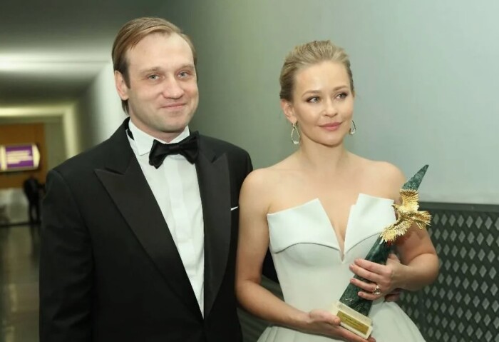 Юлия Пересильд и Михаил Тройник