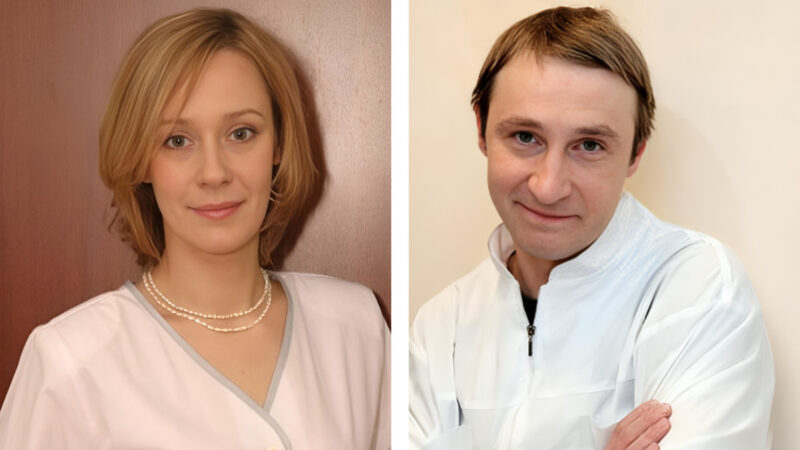 Евгения Дмитриева и Андрей Кайков