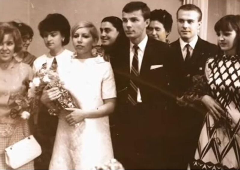 Лев Прыгунов и его первая жена Элеонора Уманец