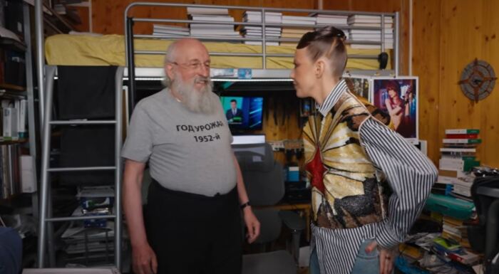 Анатолий Вассерман принимал Ксению Собчак у себя дома
