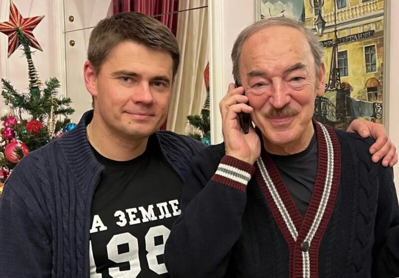 Михаил Боярский с сыном Сергеем