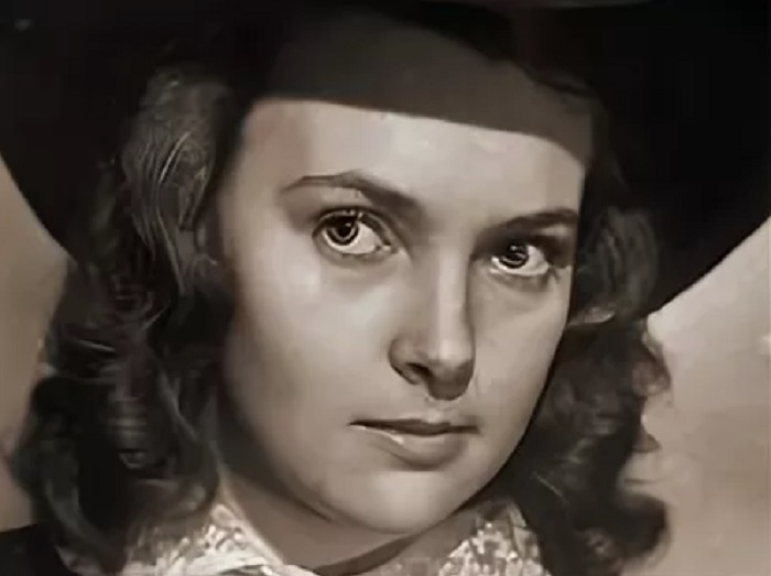 Алла Парфаньяк в молодости