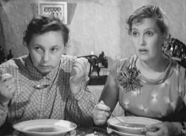 Людмила Чернышёва в фильме «Ночной патруль», 1957 год