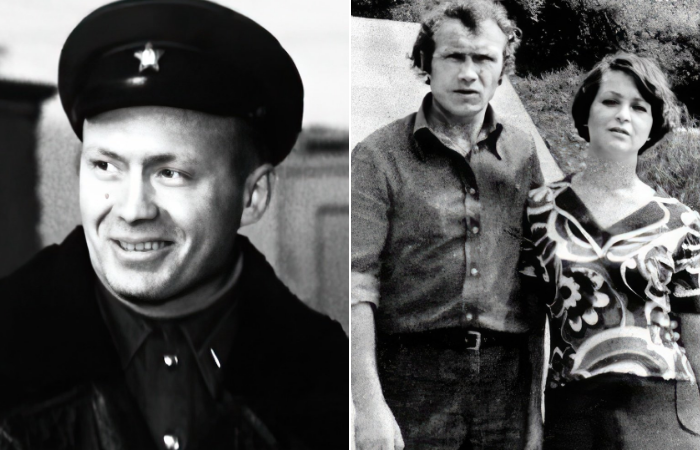 Юрий Кузнецов в молодости со своей первой супругой Валентиной