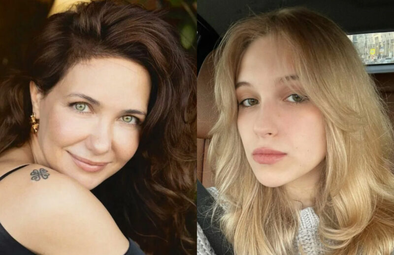 Екатерина Климова и её дочь Елизавета Хорошилова