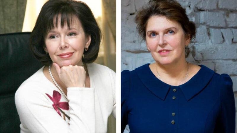 Евгения Симонова и Зоя Кайдановская