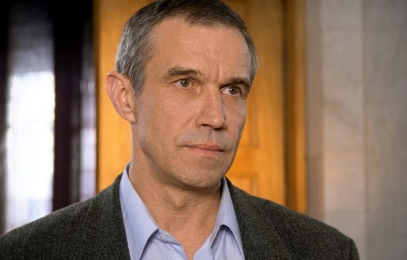 Сергей Гармаш в роли майора Юрия Короткова в сериале «Каменская»