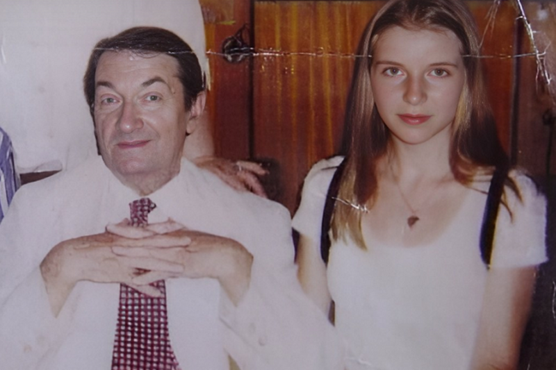 Георгий Вицин и его дочь Наталья
