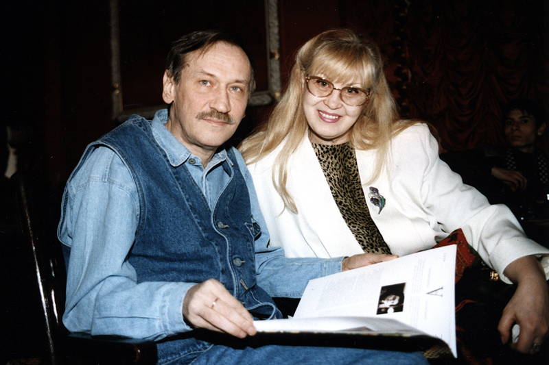Нина Шацкая и Леонид Филатов, 1996 год