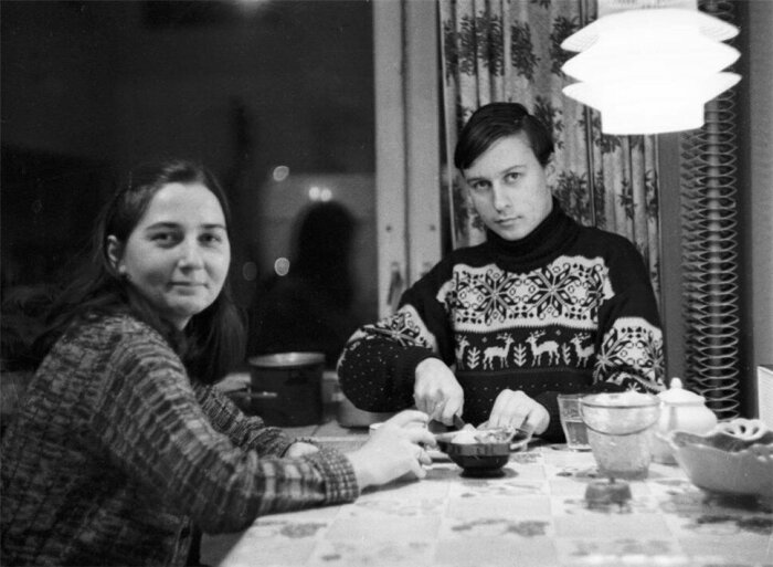 Дмитрий Сахаров в молодости