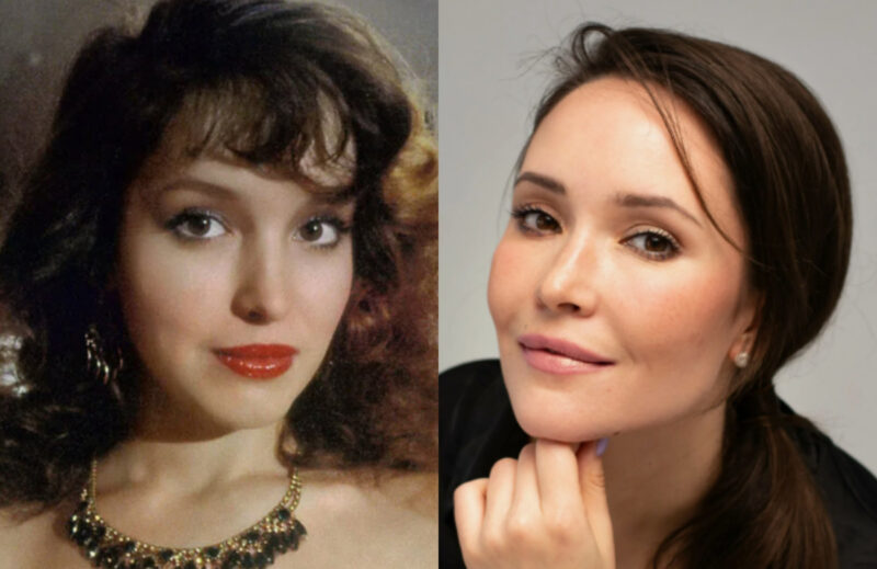 Анна Самохина и её дочь Александра