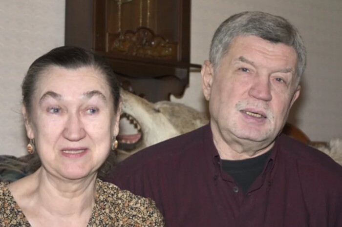 Тадеуш Касьянов с женой Еленой