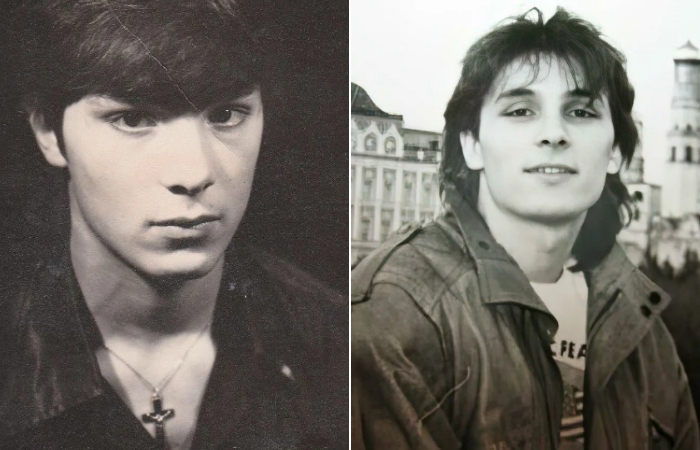 Андрей Разин в юности