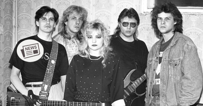 Группа «Летний сад» и Татьяна Буланова в начале 1990-х годов
