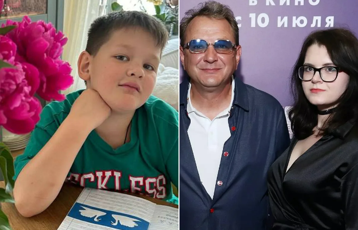 Марат Башаров с детьми