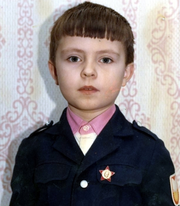Андрей Захаренков в детстве — задолго до того, как стал Прохором Шаляпиным.