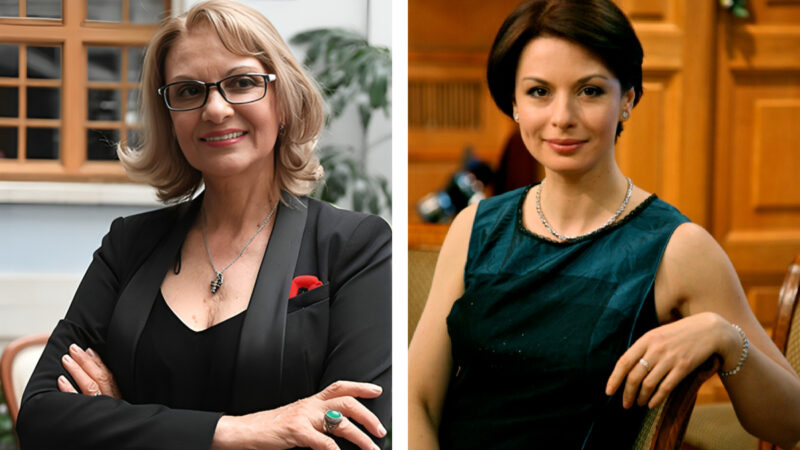 Светлана Тома и её дочь Ирина Лачина