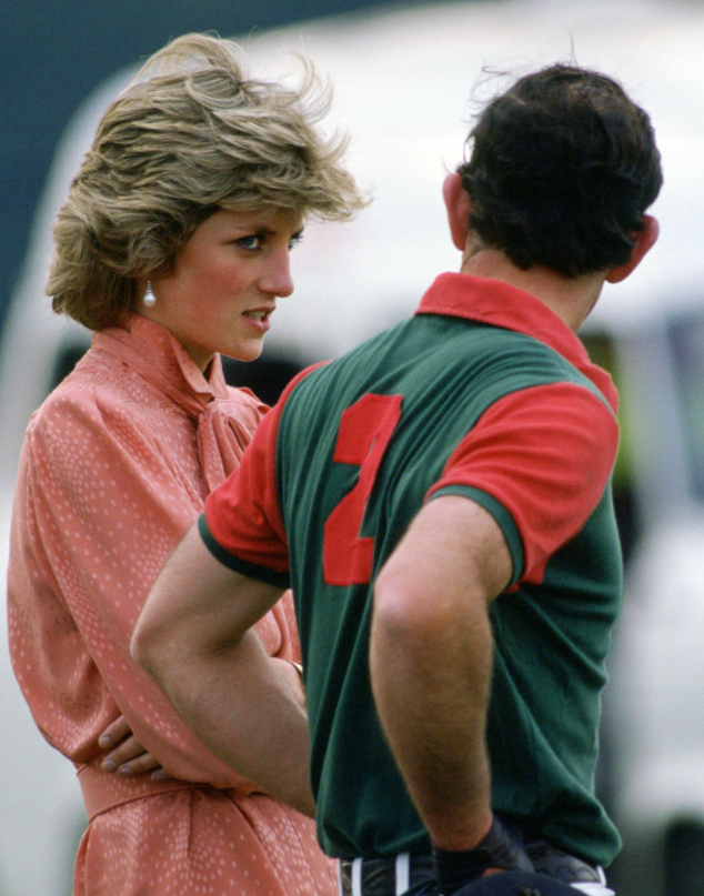 Диана и Чарльз в поло-клубе Smith's Lawn, 1985 год.