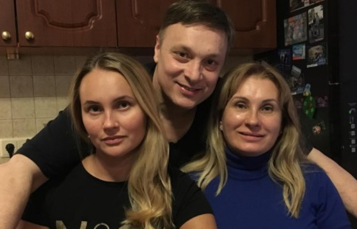 Разин с Маританой и ее матерью